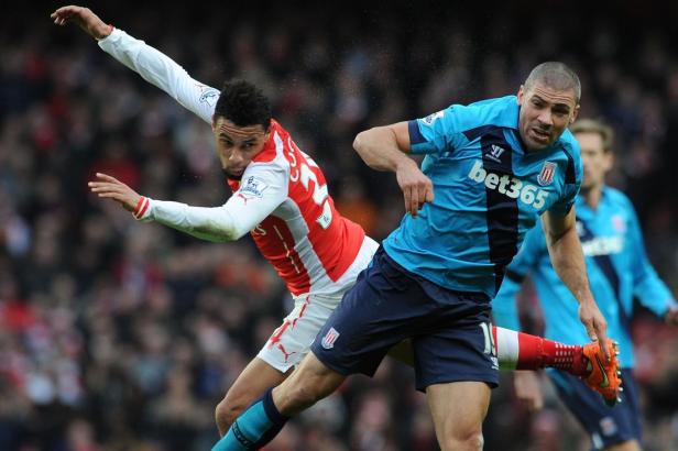 Arsenal and Stoke City